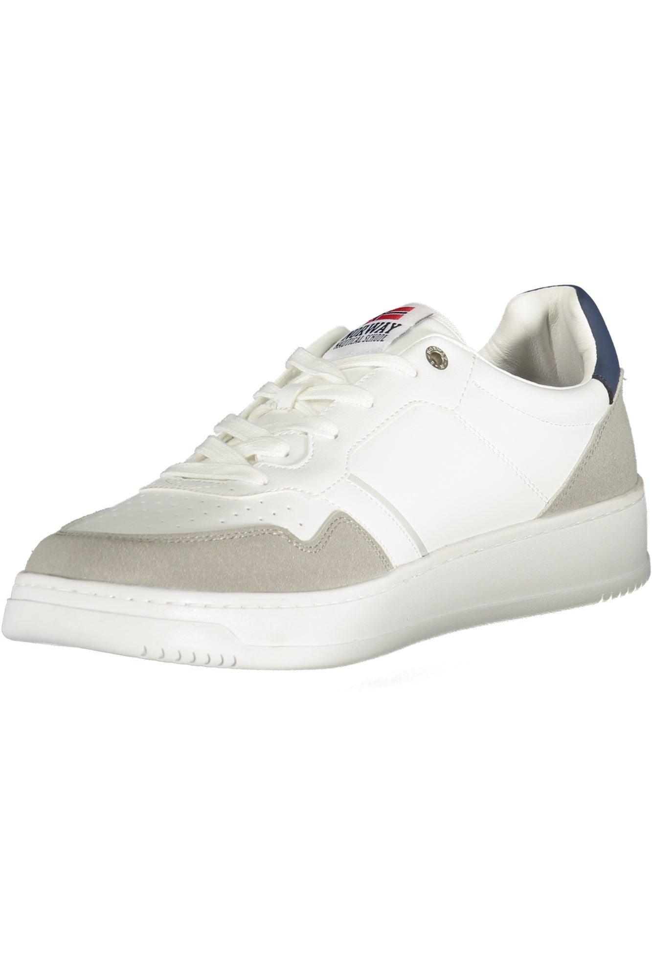 NORWAY 1963 MEN'S WHITE SPORTS SHOES-2