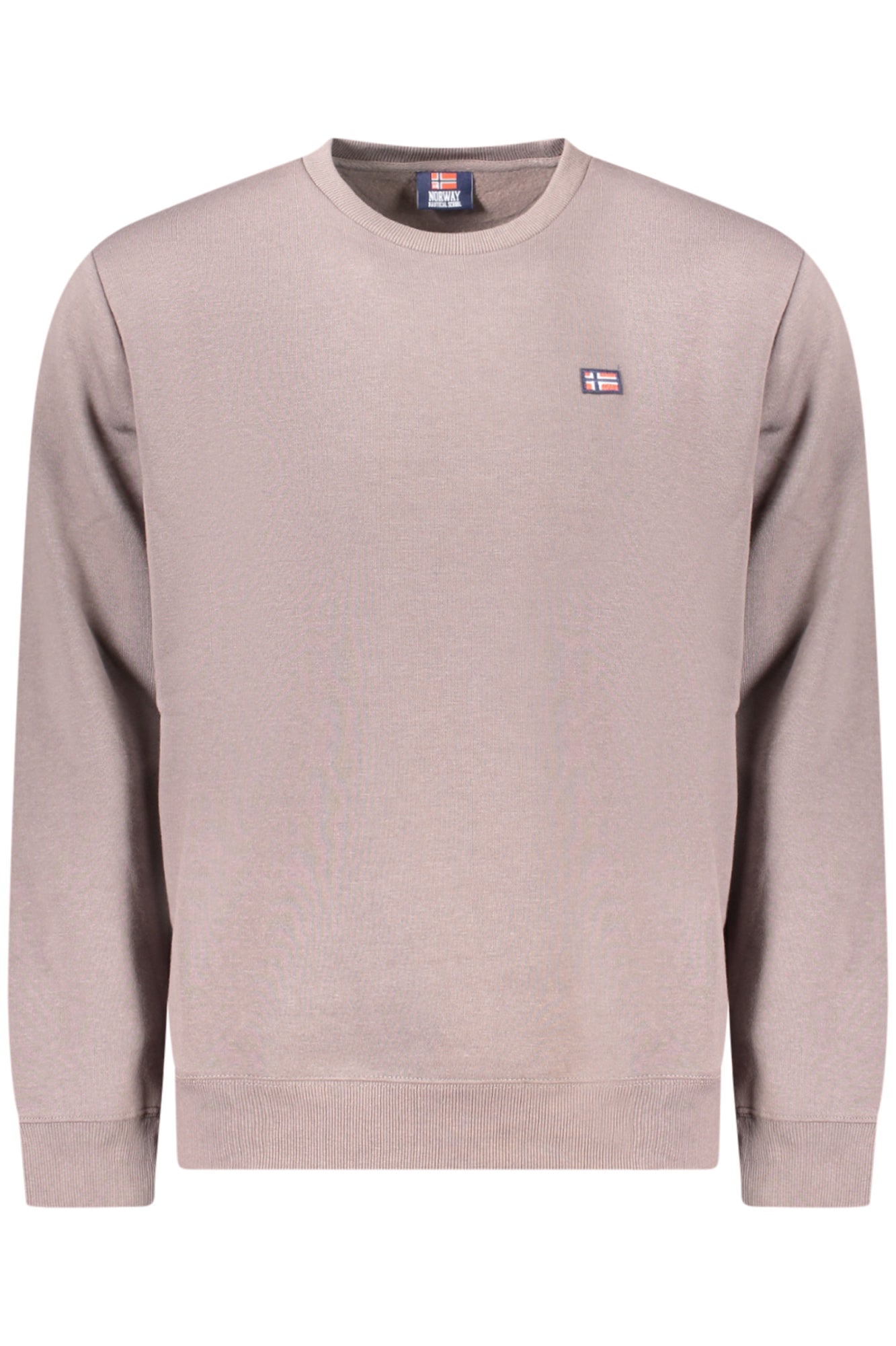 NORWAY 1963 MEN'S BROWN ZIP-UP SWEATSHIRT-0