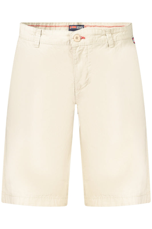 NORWAY 1963 MEN'S BERMUDA PANTS BEIGE-0