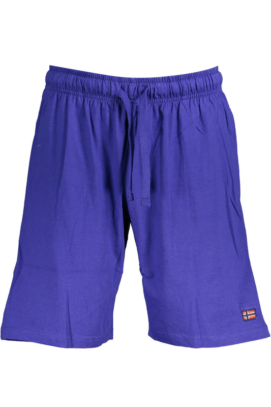 NORWAY 1963 MEN'S BLUE BERMUDA PANTS-0