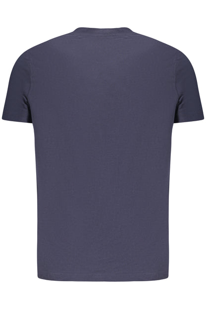 NORWAY 1963 MEN'S SHORT SLEEVE T-SHIRT BLUE-1