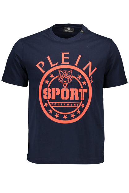 PLEIN SPORT SHORT SLEEVE T-SHIRT MEN BLUE-0