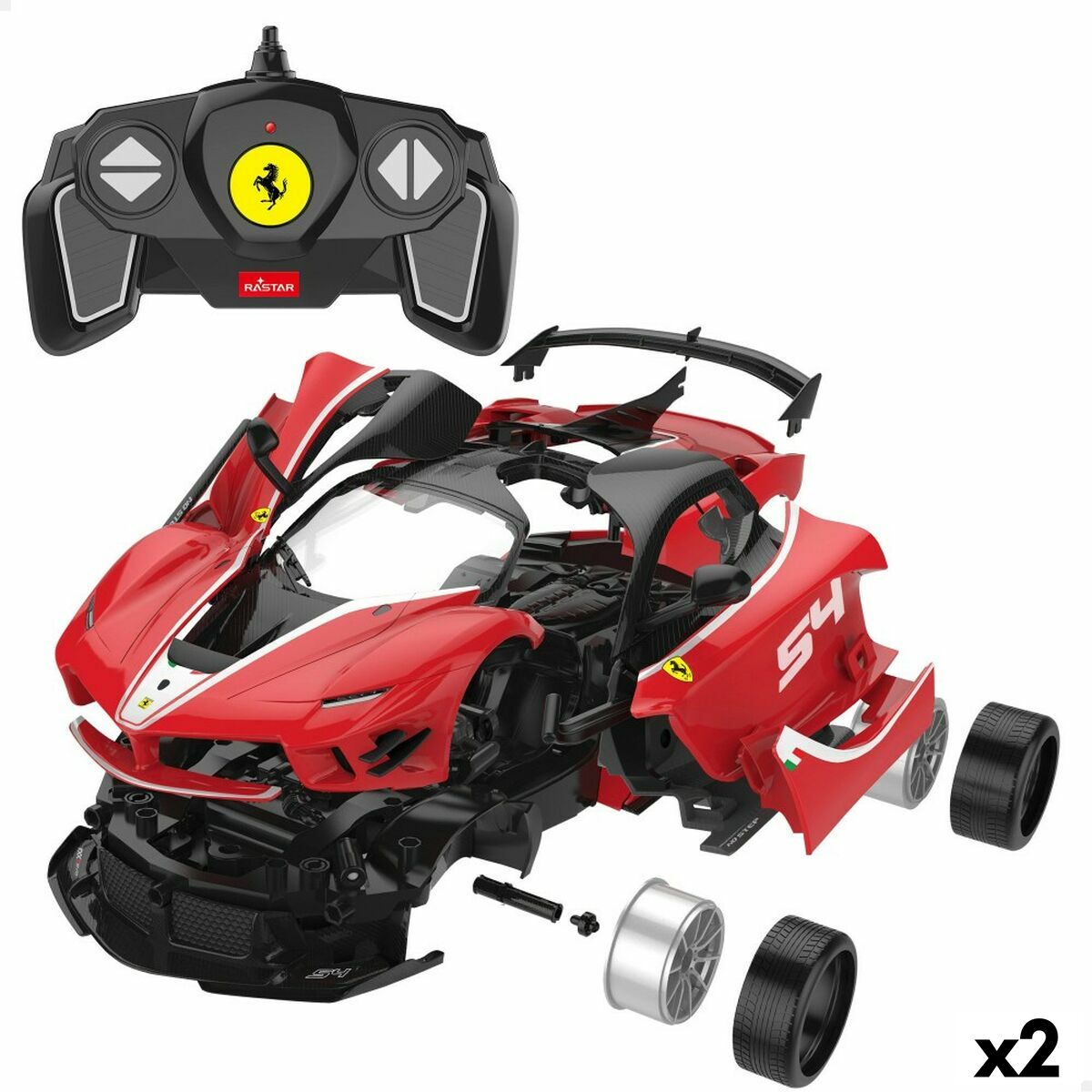 Remote-Controlled Car Ferrari (2 Units)-0