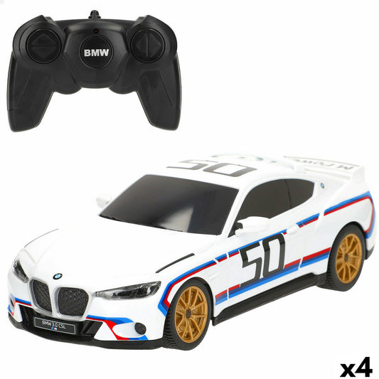 Remote-Controlled Car BMW Blue Red 1:24 20 x 6 x 7,5 cm (4 Units)-0