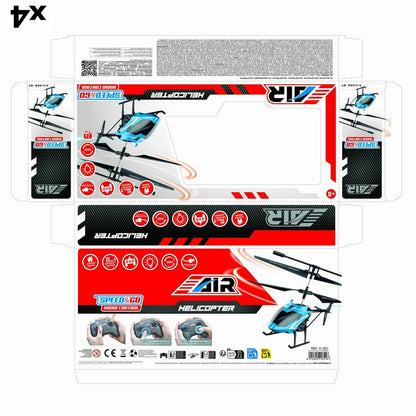 Radio control Helicopter Colorbaby (4 Units)-7