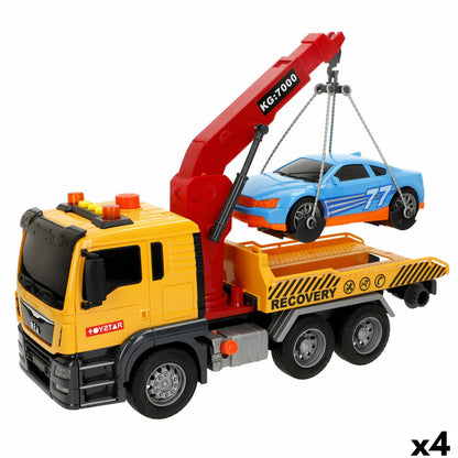 Crane Lorry Speed & Go 33 x 23 x 12 cm (4 Units)-0