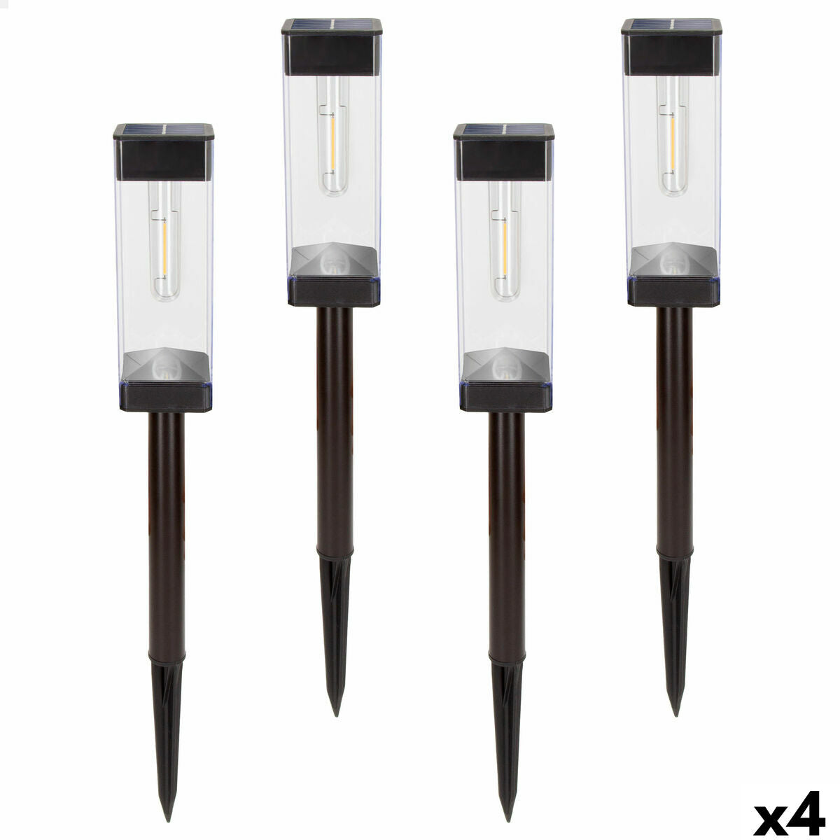 Solar lamp Aktive 6 x 55 x 6 cm (4 Units)-0