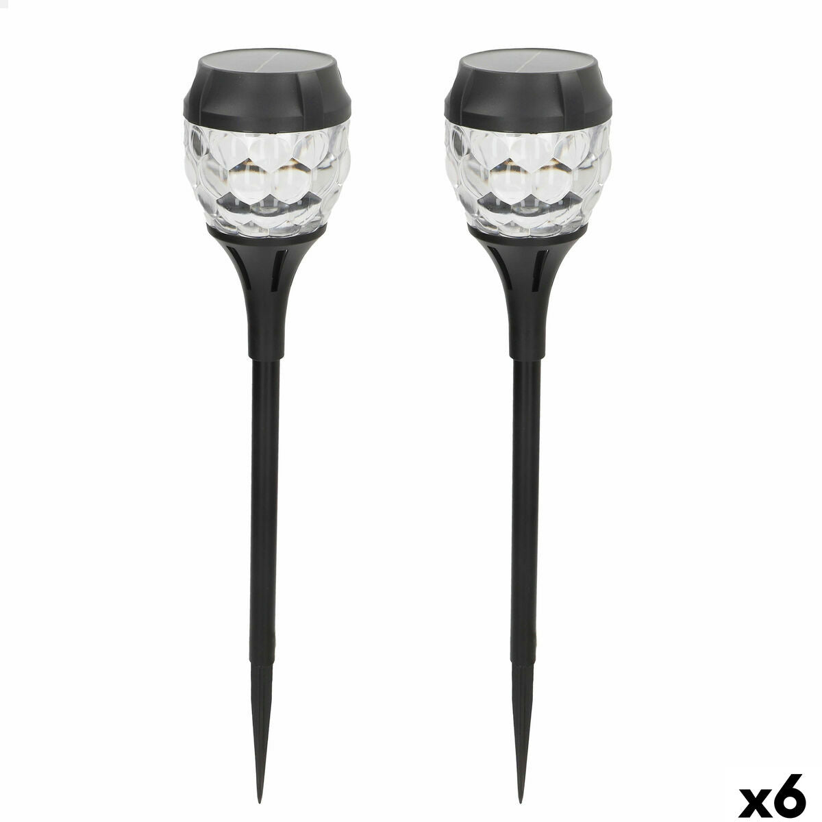 Solar lamp Aktive 9 x 40 x 9 cm (6 Units)-0