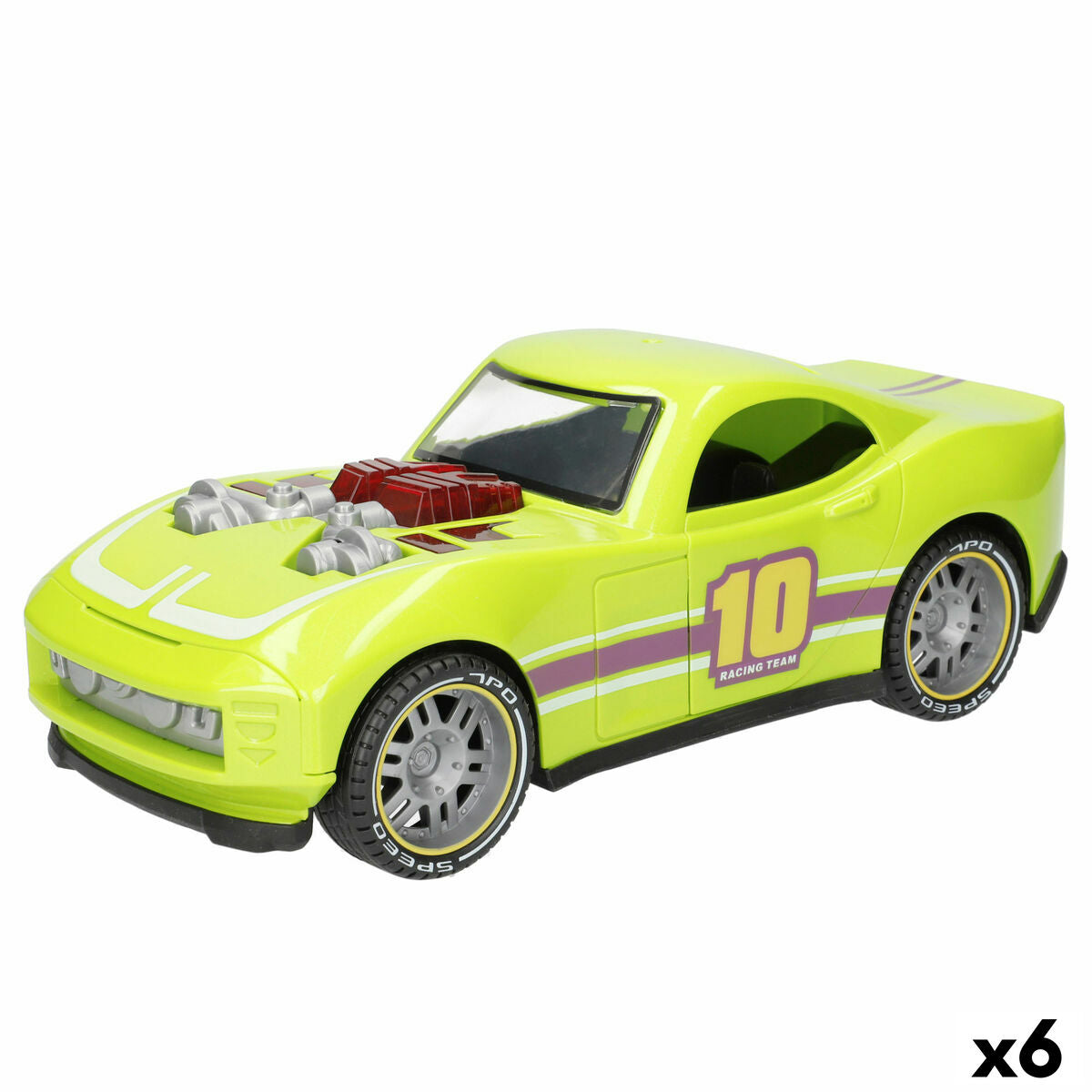 Friction Car Speed & Go 1:14 (6 Units)-0