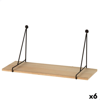 Shelve Max Home Iron MDF Wood 40 X 20 X 14,5 CM (6 Units)-0