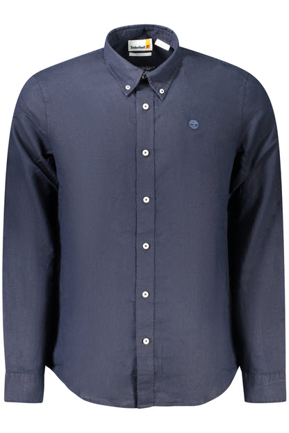 TIMBERLAND LONG SLEEVE SHIRT MEN BLUE-0