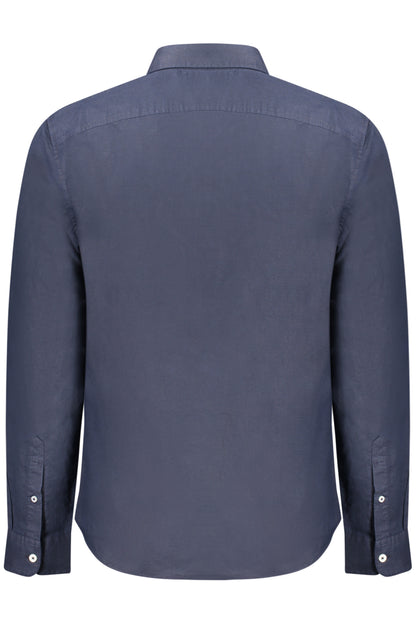 TIMBERLAND LONG SLEEVE SHIRT MEN BLUE-1