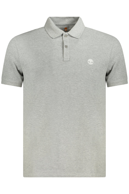 TIMBERLAND POLO SHORT SLEEVE MEN GREY-0