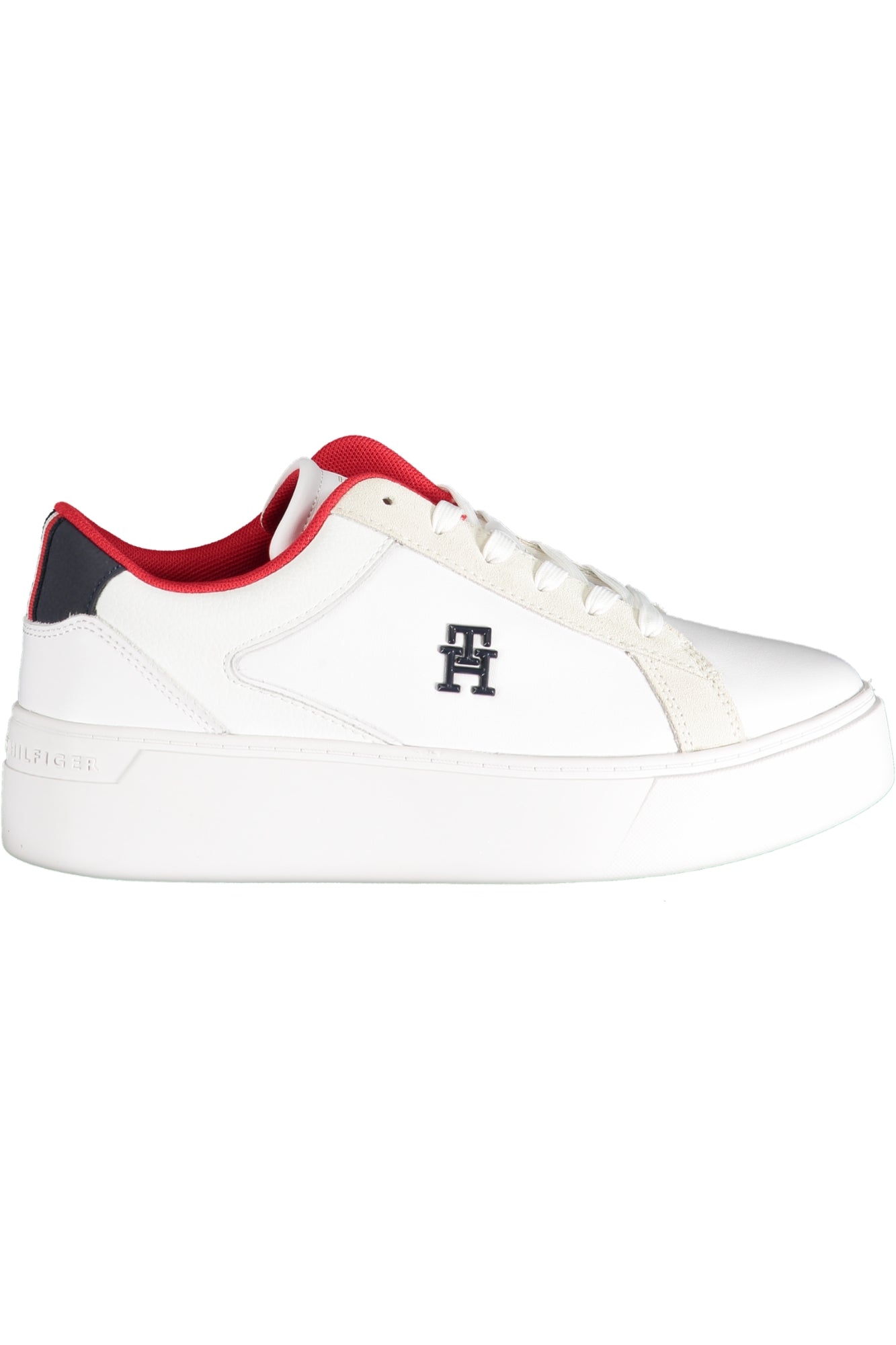 TOMMY HILFIGER WHITE WOMEN'S SPORTS SHOES-0