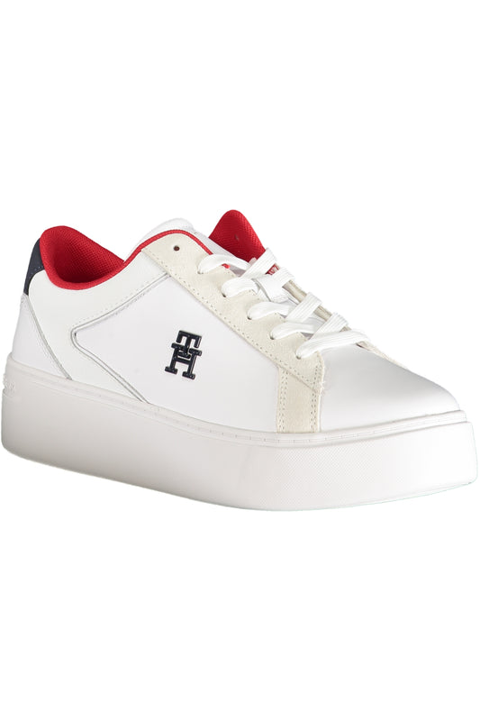 TOMMY HILFIGER WHITE WOMEN'S SPORTS SHOES-1