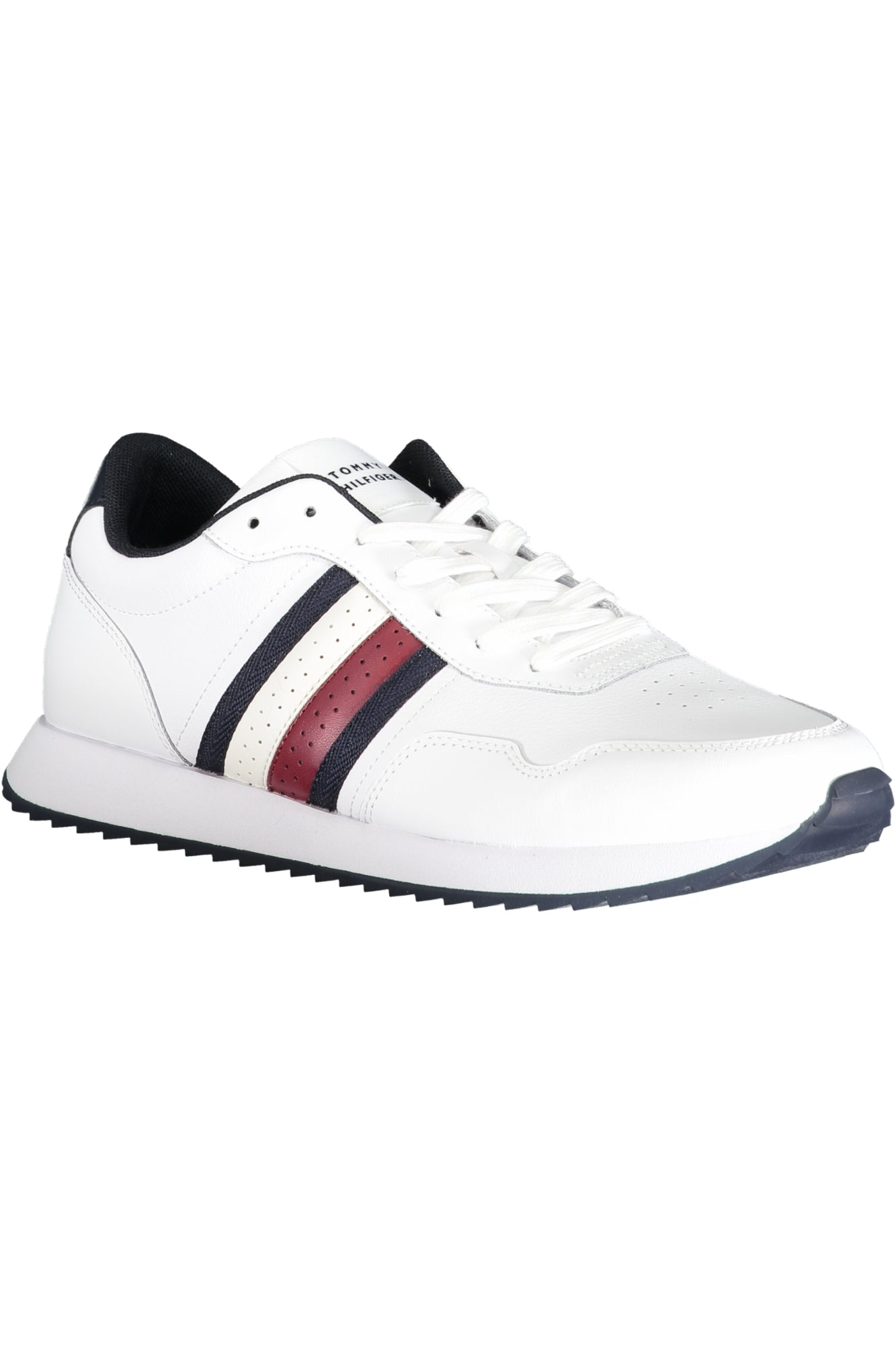 TOMMY HILFIGER MEN'S WHITE SPORTS SHOES-1
