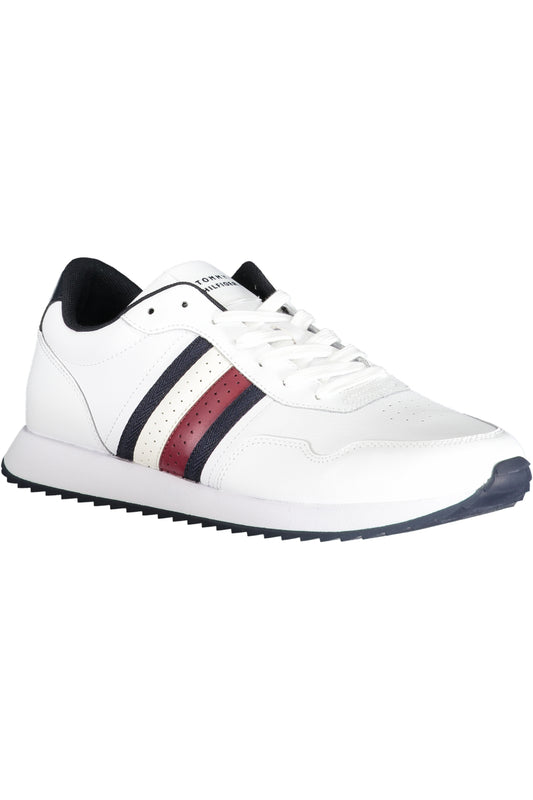 TOMMY HILFIGER MEN'S WHITE SPORTS SHOES-1