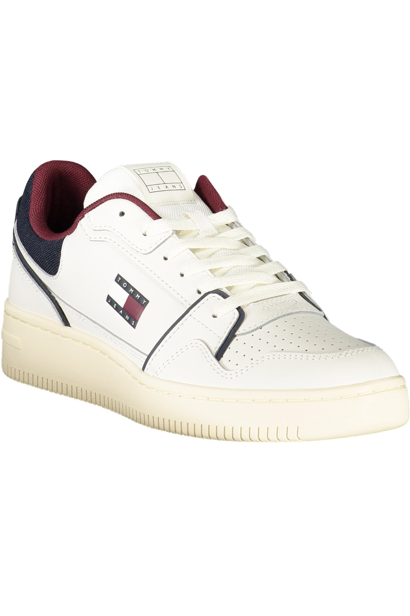 TOMMY HILFIGER MEN'S WHITE SPORTS SHOES-1