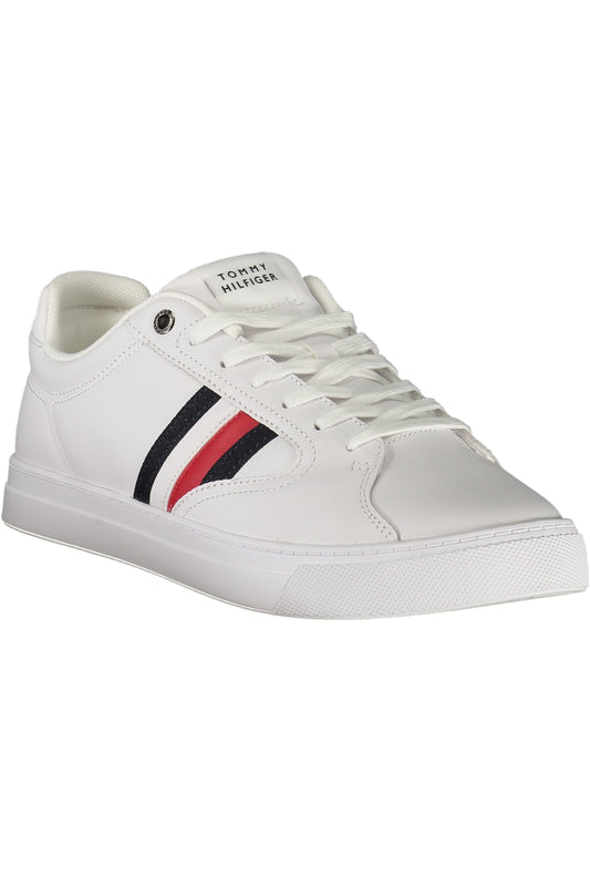 TOMMY HILFIGER MEN'S WHITE SPORTS SHOES-1
