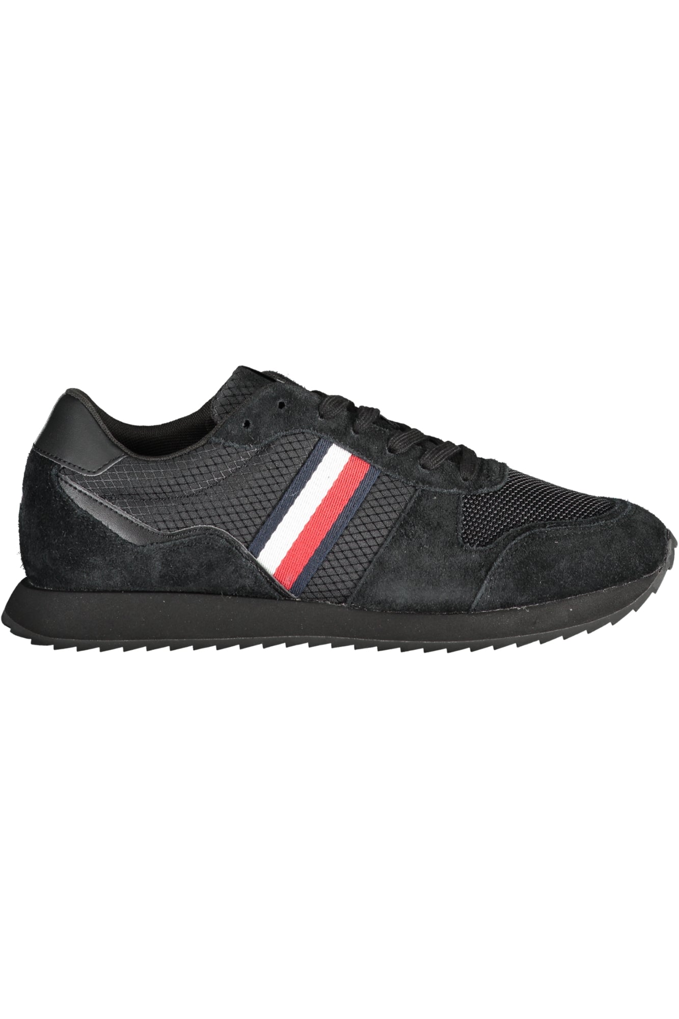 TOMMY HILFIGER BLACK MEN'S SPORTS SHOES-0