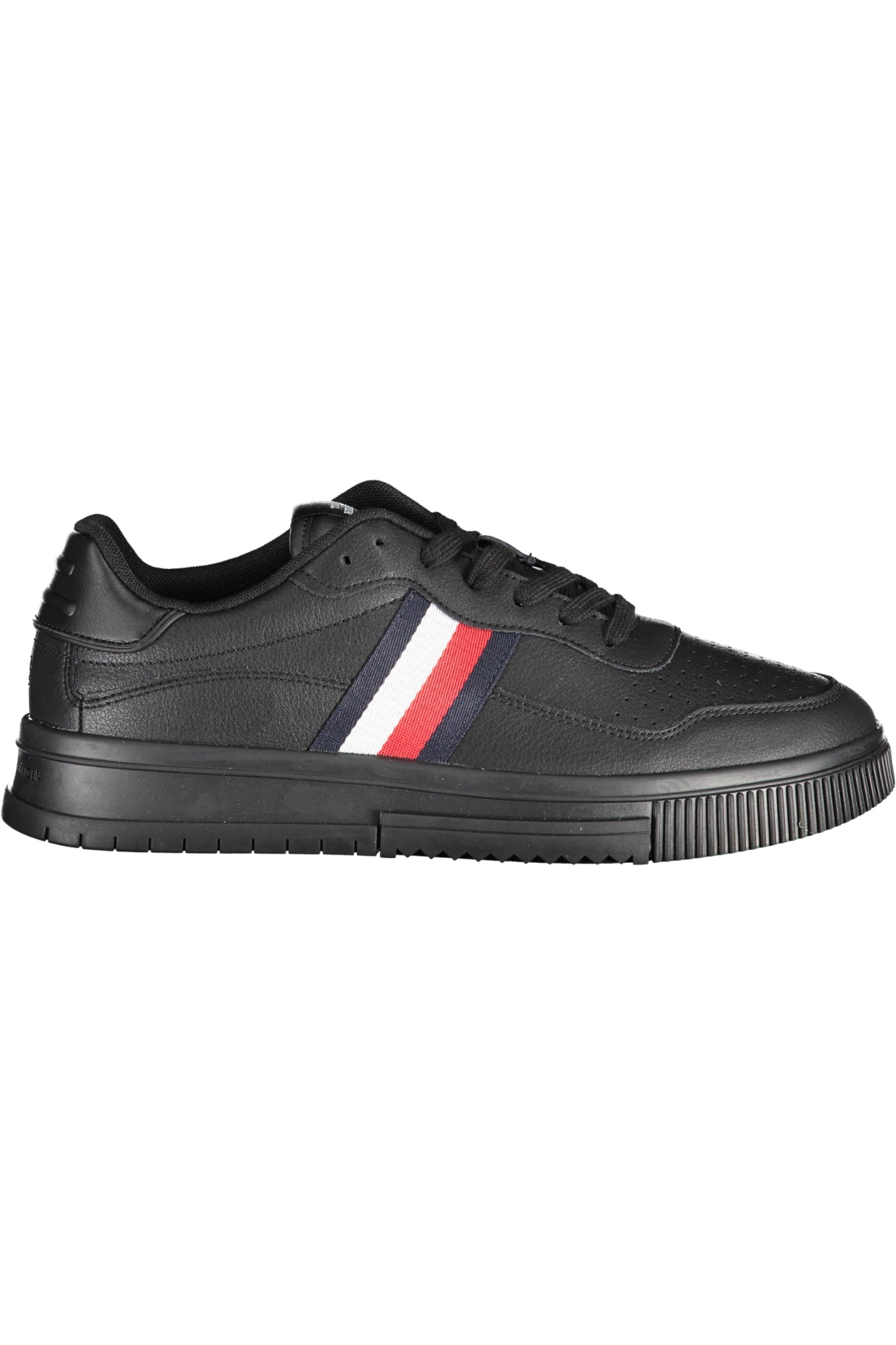 TOMMY HILFIGER BLACK MEN'S SPORTS SHOES-0