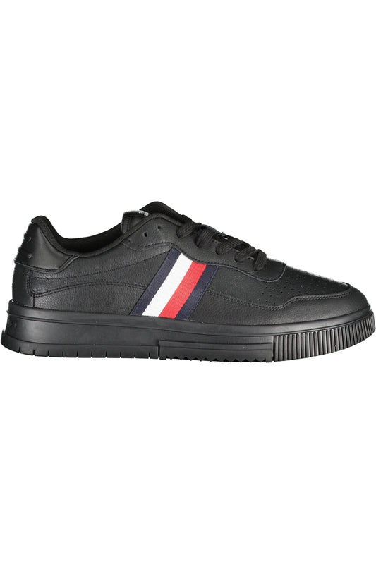 TOMMY HILFIGER BLACK MEN'S SPORTS SHOES-0