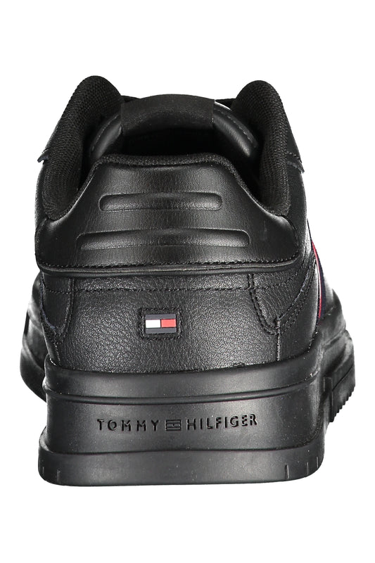 TOMMY HILFIGER BLACK MEN'S SPORTS SHOES-1