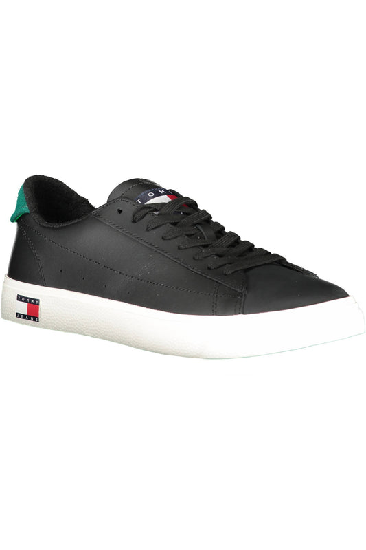 TOMMY HILFIGER BLACK MAN SPORT SHOES-1