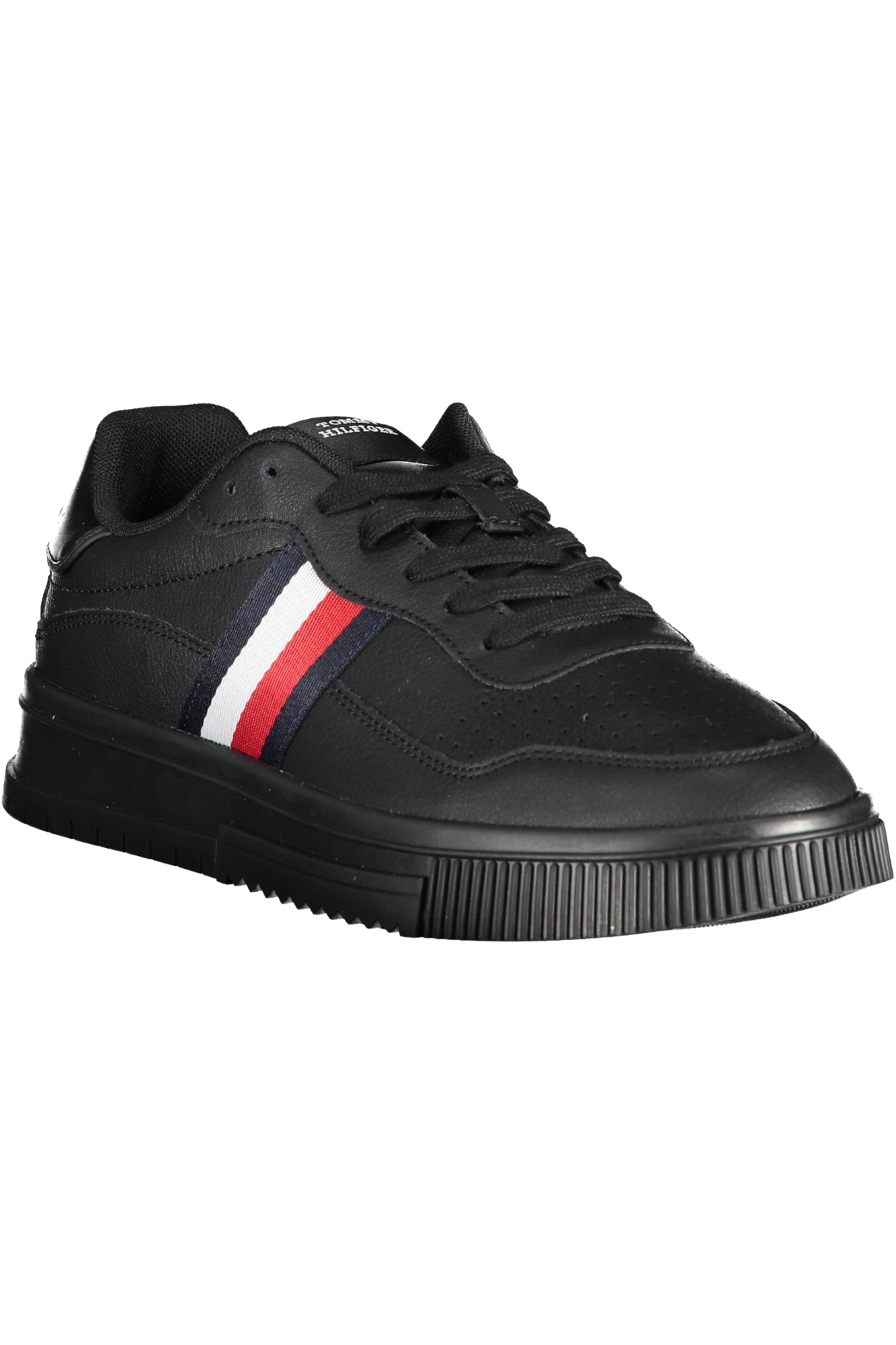 TOMMY HILFIGER BLACK MEN'S SPORTS SHOES-2