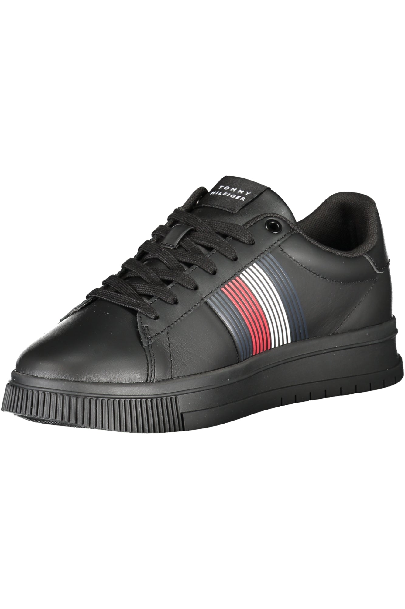 TOMMY HILFIGER BLACK MEN'S SPORTS SHOES-2