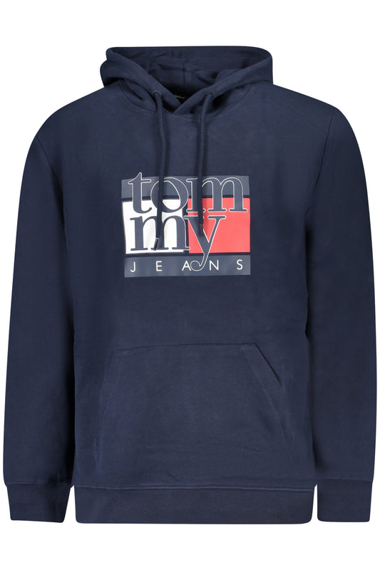 TOMMY HILFIGER MEN'S BLUE ZIP-UP SWEATSHIRT-0