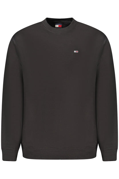 TOMMY HILFIGER MEN'S BLACK ZIP-UP SWEATSHIRT-0