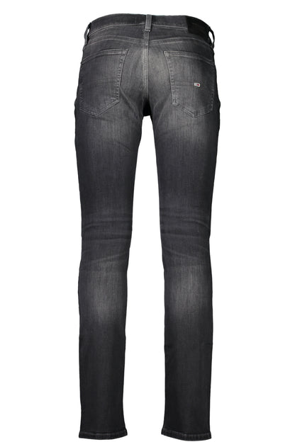 TOMMY HILFIGER MEN'S BLACK DENIM JEANS-1