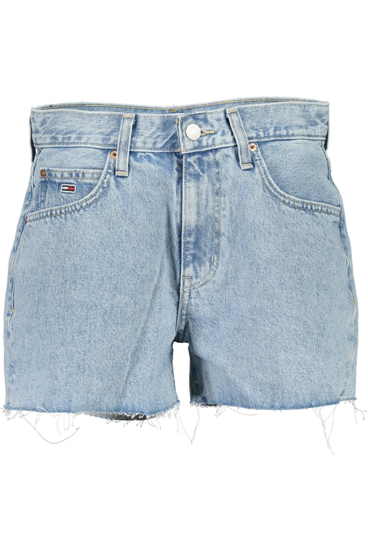 TOMMY HILFIGER JEANS SHORT WOMEN BLUE-0