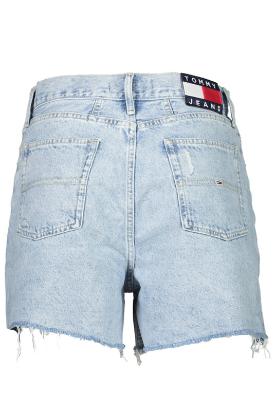 TOMMY HILFIGER JEANS SHORT WOMEN BLUE-1