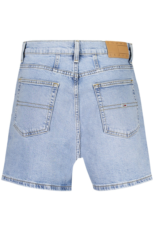 TOMMY HILFIGER JEANS SHORT WOMEN BLUE-1