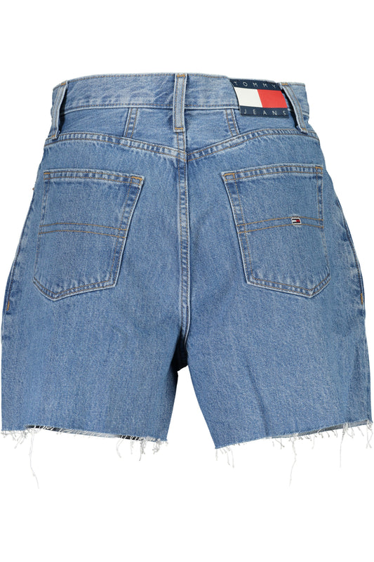 TOMMY HILFIGER JEANS SHORT WOMEN BLUE-1