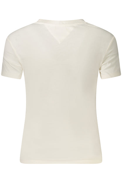 TOMMY HILFIGER WOMEN'S SHORT-SLEEVE T-SHIRT WHITE-1