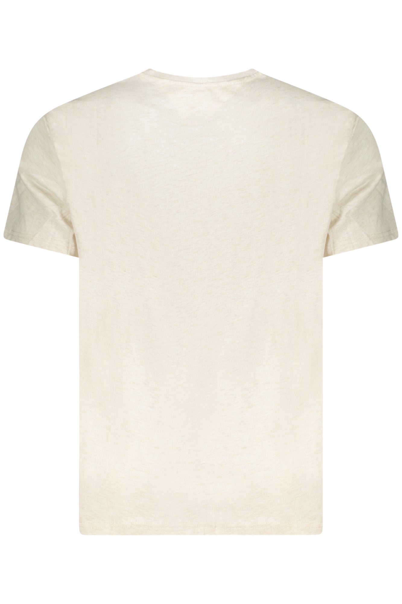 TOMMY HILFIGER SHORT SLEEVE T-SHIRT MEN BEIGE-1