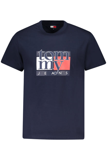 TOMMY HILFIGER MEN'S SHORT-SLEEVE T-SHIRT BLUE-0