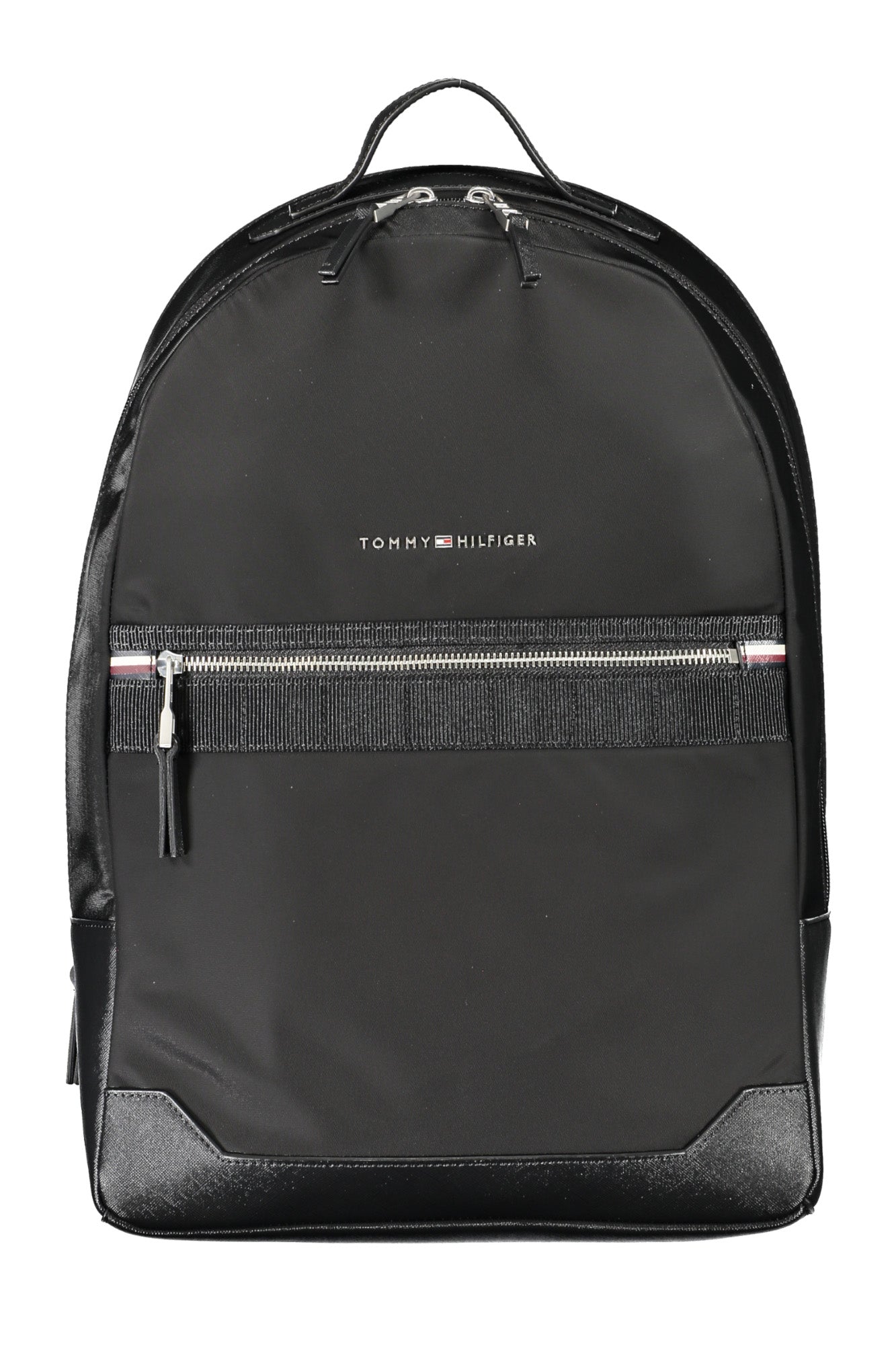 TOMMY HILFIGER MEN'S BLACK BACKPACK-0