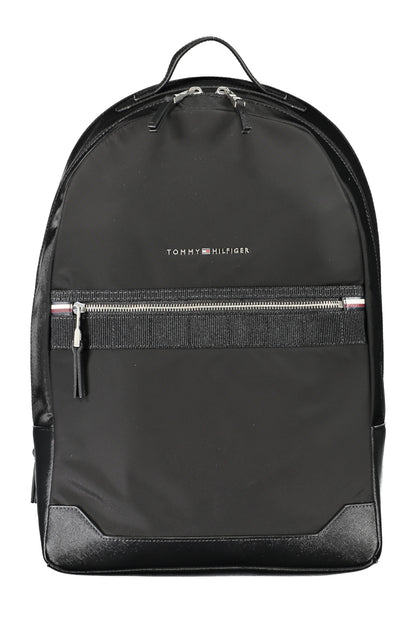 TOMMY HILFIGER MEN'S BLACK BACKPACK-0