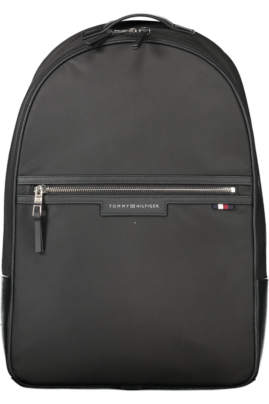 TOMMY HILFIGER MEN'S BLACK BACKPACK-0