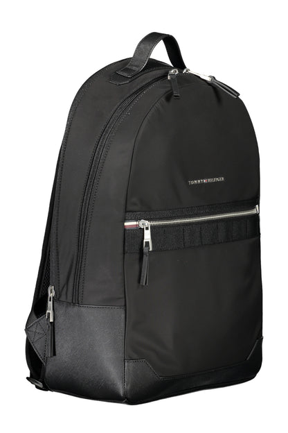 TOMMY HILFIGER MEN'S BLACK BACKPACK-2