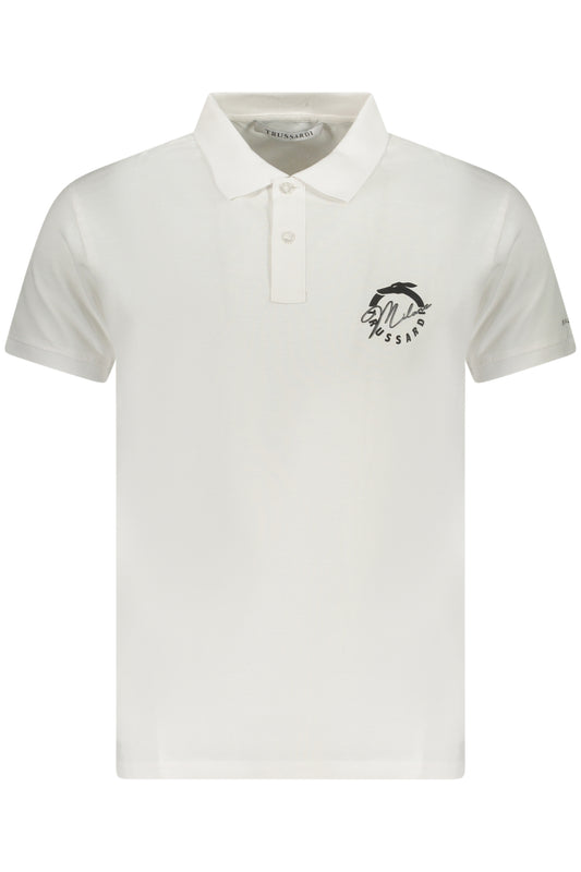 TRUSSARDI POLO SHORT SLEEVES MEN WHITE-0