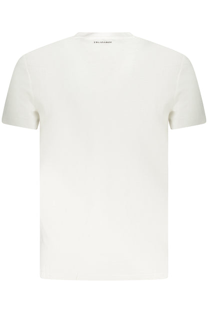 TRUSSARDI SHORT SLEEVE T-SHIRT MEN WHITE-1