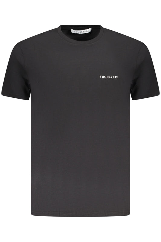 TRUSSARDI SHORT SLEEVE T-SHIRT MEN BLACK-0