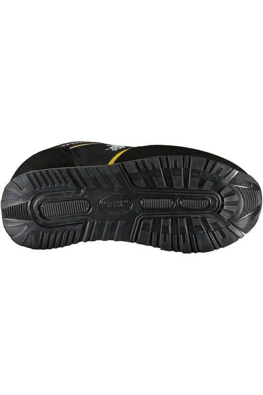 US POLO ASSN. BLACK CHILDREN'S SPORTS SHOES-1