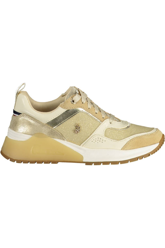 US POLO ASSN. SPORTS SHOES WOMAN GOLD-0