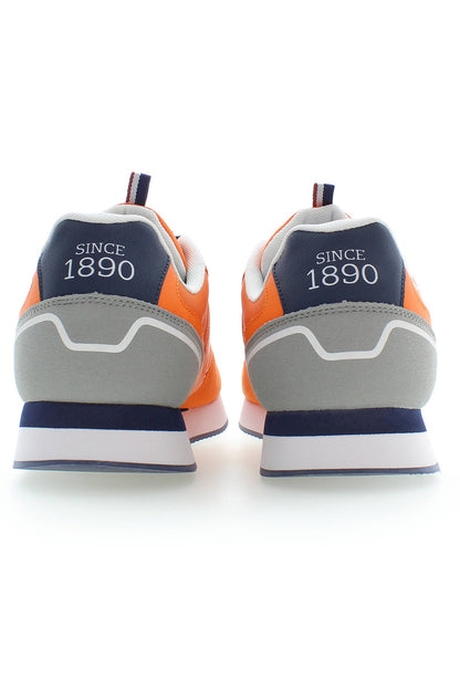US POLO BEST PRICE MEN'S SPORTS FOOTWEAR ORANGE-2
